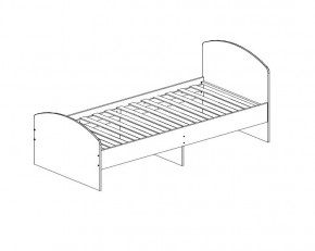 ДЖУНИОР Кровать (900) в Салехарде - salekhard.mebel24.online | фото 2