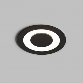 DK2500-BK Встраиваемый светильник, IP 20, 5 Вт, LED 3000, черный, алюминий в Салехарде - salekhard.mebel24.online | фото 1
