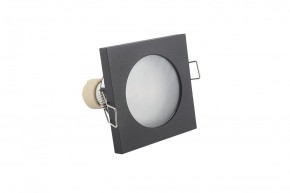 DK3015-BK Встраиваемый светильник влагозащ., IP 44, 50 Вт, GU10, черный, алюминий в Салехарде - salekhard.mebel24.online | фото 4