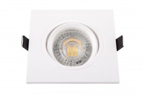 DK3021-WH Встраиваемый светильник, IP 20, 10 Вт, GU5.3, LED, белый, пластик в Салехарде - salekhard.mebel24.online | фото 4
