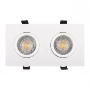 DK3022-WH Встраиваемый светильник, IP 20, 10 Вт, GU5.3, LED, белый, пластик в Салехарде - salekhard.mebel24.online | фото 2