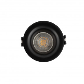 DK3024-BK Встраиваемый светильник, IP 20, 10 Вт, GU5.3, LED, черный, пластик в Салехарде - salekhard.mebel24.online | фото 2
