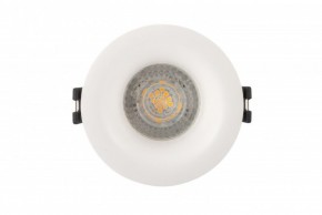 DK3024-WH Встраиваемый светильник, IP 20, 10 Вт, GU5.3, LED, белый, пластик в Салехарде - salekhard.mebel24.online | фото 1