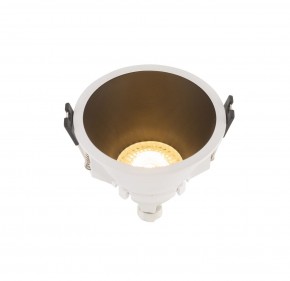 DK3026-WB Встраиваемый светильник, IP 20, 10 Вт, GU5.3, LED, белый/черный, пластик в Салехарде - salekhard.mebel24.online | фото 3