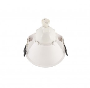 DK3026-WB Встраиваемый светильник, IP 20, 10 Вт, GU5.3, LED, белый/черный, пластик в Салехарде - salekhard.mebel24.online | фото 4