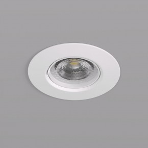 DK3028-WH Встраиваемый светильник, IP 20, 10 Вт, GU5.3, LED, белый, пластик в Салехарде - salekhard.mebel24.online | фото 2