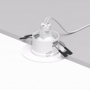 DK3028-WH Встраиваемый светильник, IP 20, 10 Вт, GU5.3, LED, белый, пластик в Салехарде - salekhard.mebel24.online | фото 3
