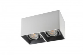 DK3035-WB Светильник накладной IP 20, 10 Вт, GU5.3, LED, белый/черный, пластик в Салехарде - salekhard.mebel24.online | фото 2