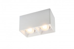 DK3035-WH Светильник накладной IP 20, 10 Вт, GU5.3, LED, белый, пластик в Салехарде - salekhard.mebel24.online | фото 1