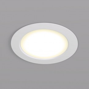 DK3048-WH Встраиваемый светильник, IP 20, 7Вт, LED, белый, пластик в Салехарде - salekhard.mebel24.online | фото 1
