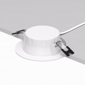 DK3048-WH Встраиваемый светильник, IP 20, 7Вт, LED, белый, пластик в Салехарде - salekhard.mebel24.online | фото 2