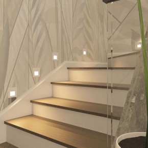 DK3050-WH Светильник встраиваемый в стену, IP 20, LED 3000, 1 Вт, белый, пластик в Салехарде - salekhard.mebel24.online | фото 9