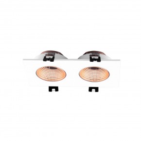 DK3072-WBR Встраиваемый светильник, IP 20, 10 Вт, GU5.3, LED, белый/бронзовый, пластик в Салехарде - salekhard.mebel24.online | фото 2