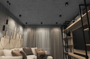 DK3090-BK+CH Светильник накладной IP 20, 10 Вт, GU5.3, LED, черный/хром, пластик в Салехарде - salekhard.mebel24.online | фото 2