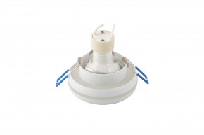 DK4031-WH Встраиваемый светильник, IP 20, 10 Вт, GU10, белый, алюминий/пластик в Салехарде - salekhard.mebel24.online | фото 1