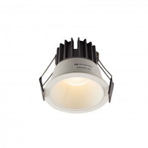DK4400-WH Встраиваемый светильник, IP 20, 7 Вт, LED 3000, белый, алюминий в Салехарде - salekhard.mebel24.online | фото 1