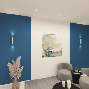 DK5022-WH Настенный светильник, IP20, до 15 Вт, LED, 2xGU10, белый, алюминий в Салехарде - salekhard.mebel24.online | фото 4