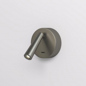 DK5072-DN Бра SHINE WALL со светодиодом, D104*H68, IP20, 3000К, 3W, RA?90, темный никель, алюминий в Салехарде - salekhard.mebel24.online | фото 2
