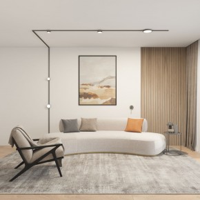 DK5072-DN Бра SHINE WALL со светодиодом, D104*H68, IP20, 3000К, 3W, RA?90, темный никель, алюминий в Салехарде - salekhard.mebel24.online | фото 5