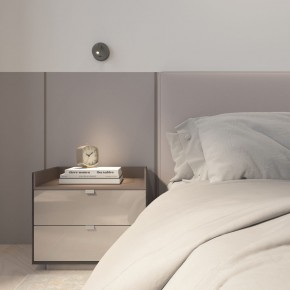 DK5072-DN Бра SHINE WALL со светодиодом, D104*H68, IP20, 3000К, 3W, RA?90, темный никель, алюминий в Салехарде - salekhard.mebel24.online | фото 9