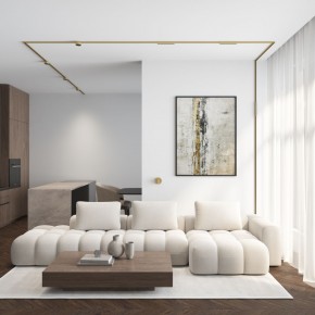 DK5072-SB Бра SHINE WALL со светодиодом, D104*H68, IP20, 3000К, 3W, RA?90, сатинированная латунь, алюминий в Салехарде - salekhard.mebel24.online | фото 6
