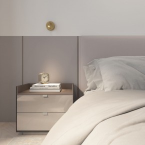 DK5072-SB Бра SHINE WALL со светодиодом, D104*H68, IP20, 3000К, 3W, RA?90, сатинированная латунь, алюминий в Салехарде - salekhard.mebel24.online | фото 9