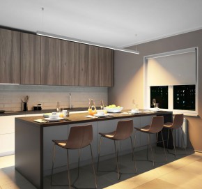 DK9253-WH Линейный светильник 62W 2500mm 3000K, белый в Салехарде - salekhard.mebel24.online | фото 4