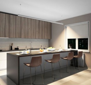 DK9254-WH Линейный светильник 62W 2500mm 4000K, белый в Салехарде - salekhard.mebel24.online | фото 4