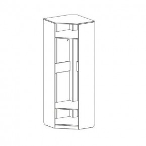 ЭЛАНА Прихожая (модульная) Дуб сонома в Салехарде - salekhard.mebel24.online | фото 5