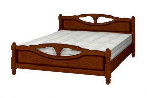 ЕЛЕНА-4 Кровать из массива (орех) в Салехарде - salekhard.mebel24.online | фото 2