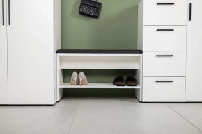 ЭЙР прихожая (модульная) Белый Шагрень в Салехарде - salekhard.mebel24.online | фото 23