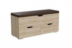 ФЛИНТ Диван (дуб ривьера/коричневый) в Салехарде - salekhard.mebel24.online | фото 1