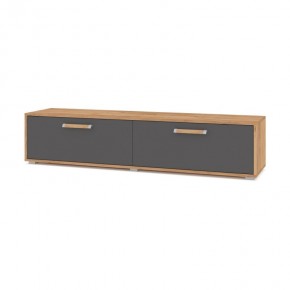ФЛОРИДА Ф31 Тумба ТВ (дуб золотой/графит) в Салехарде - salekhard.mebel24.online | фото