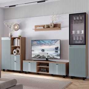 Гостиная Олива (Дуб каньон/MF11 Шарли бриз) в Салехарде - salekhard.mebel24.online | фото