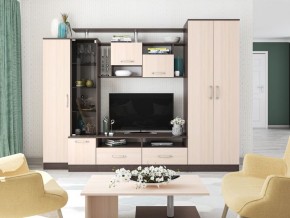 Гостиная Оскар-5 венге/дуб молочный в Салехарде - salekhard.mebel24.online | фото 1