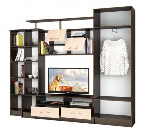 Гостиная Оскар-5 венге/дуб молочный в Салехарде - salekhard.mebel24.online | фото 2