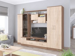 Гостиная Оскар-5 ясень шимо/дуб сонома в Салехарде - salekhard.mebel24.online | фото 1