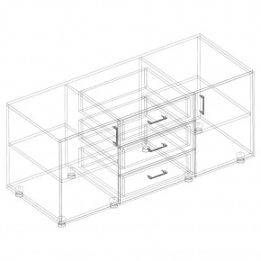 Гостиная "Сандра" (модульная) в Салехарде - salekhard.mebel24.online | фото 25