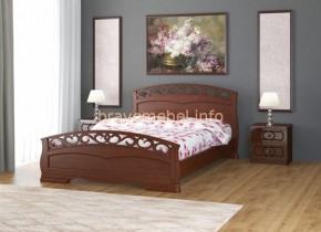 ГРАЦИЯ-1 Кровать из массива 900 в Салехарде - salekhard.mebel24.online | фото 2