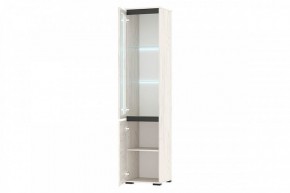 ГРЕТТА Пенал-витрина 1В1С (дуб крафт) в Салехарде - salekhard.mebel24.online | фото 2