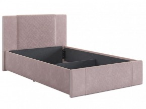 ХЛОЯ Кровать 1200 каркас (нежно-розовый велюр) в Салехарде - salekhard.mebel24.online | фото