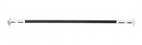 Турник раздвижной 1250-1500 цв. белый-черный FLEXTER PROFI в Салехарде - salekhard.mebel24.online | фото