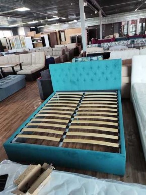 Интерьерная Кровать Октавия Бирюзовый 1600х2000 в Салехарде - salekhard.mebel24.online | фото 2