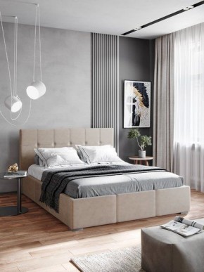 Интерьерная Кровать Рио Бежевый 1600х2000 в Салехарде - salekhard.mebel24.online | фото