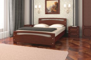 КАМЕЛИЯ-2 Кровать из массива 1400 в Салехарде - salekhard.mebel24.online | фото 3