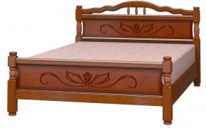 КАРИНА-5 Кровать из массива 1400 в Салехарде - salekhard.mebel24.online | фото 2