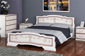 КАРИНА-6 Кровать из массива 1400 в Салехарде - salekhard.mebel24.online | фото 7