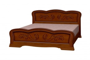 КАРИНА-8 Кровать из массива (Орех) в Салехарде - salekhard.mebel24.online | фото 2