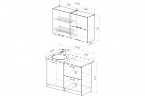 КГ "Терция" Лайт 1200 мм в Салехарде - salekhard.mebel24.online | фото 2