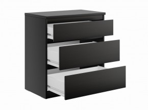 Комод КАСТОР с тремя ящиками, цвет Дуб Венге в Салехарде - salekhard.mebel24.online | фото 2